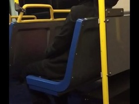 Public Wanker Masturbates his Pipe for Indian Milf on Public Bus pt 1