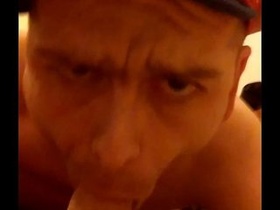 Blowing til he spunks in my mouth HD